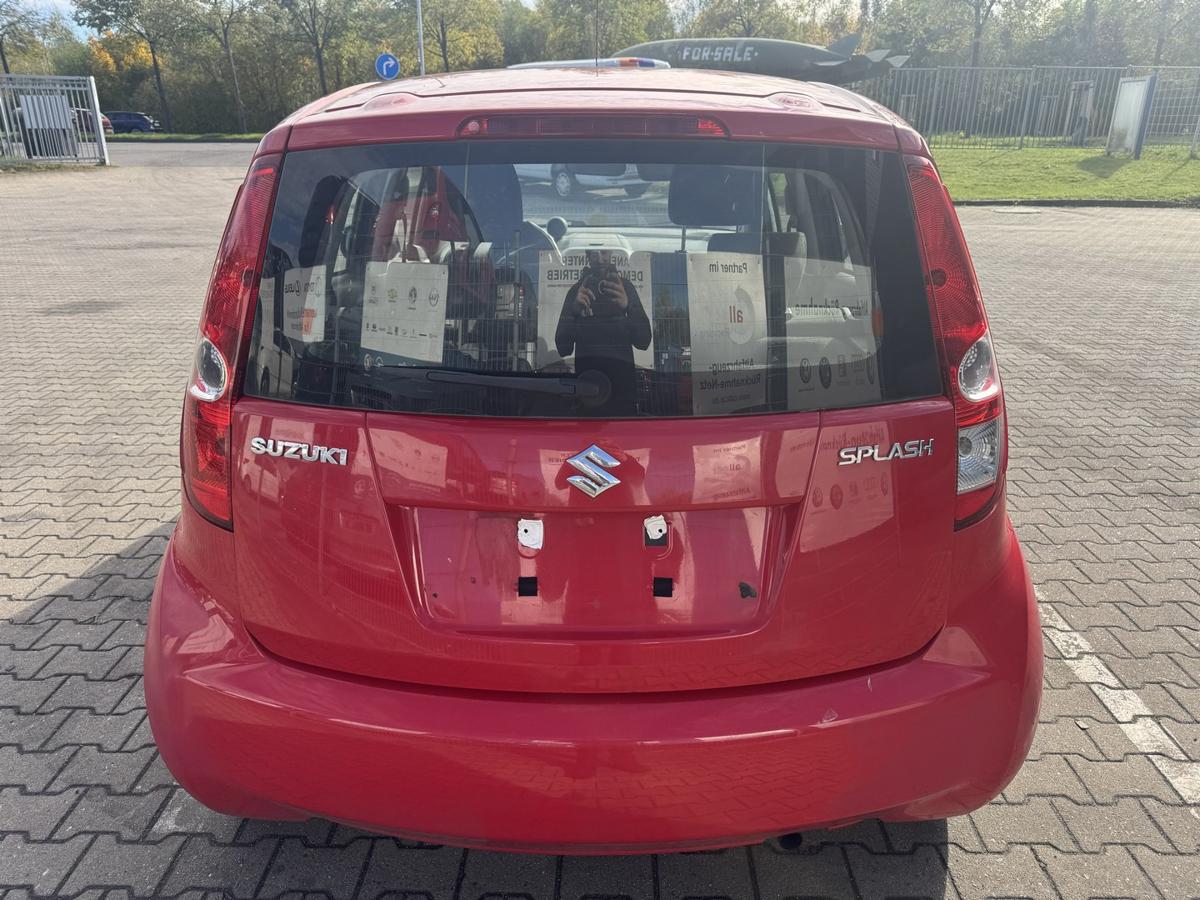 Suzuki Splash original Heckklappe mit Heckscheibe B05 Rot Bj.2008